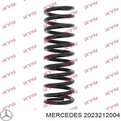 2023212004 Mercedes пружина передня