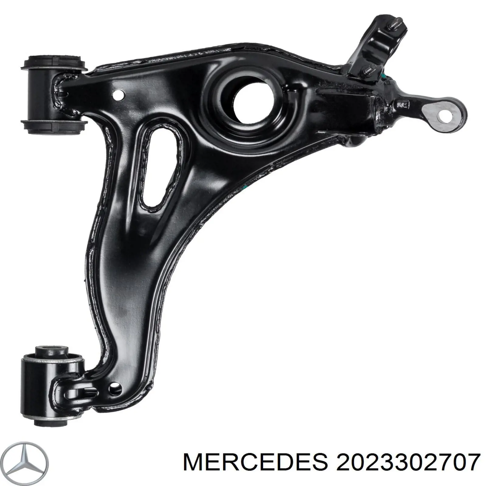 2023302707 Mercedes важіль передньої підвіски нижній, правий