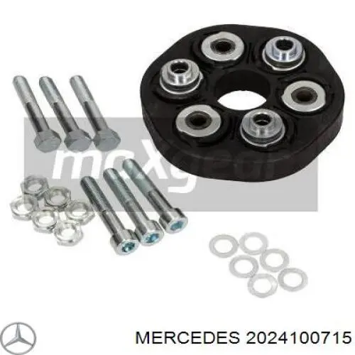 2024100715 Mercedes муфта кардана еластична