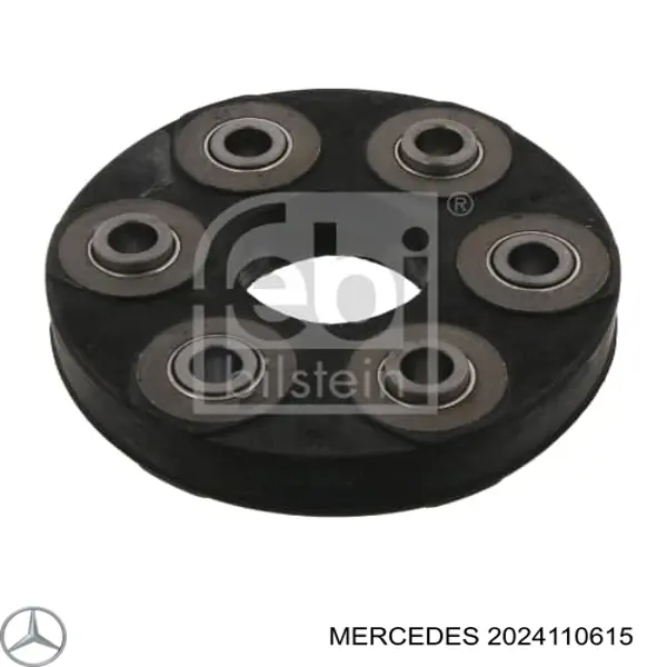 Муфта кардана еластична, передня A2024110615 Mercedes