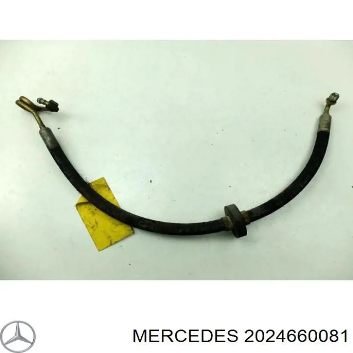 A2024660081 Mercedes Трубка високого тиску ГПК