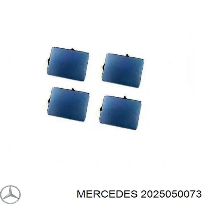 A2105040046 Mercedes Подушка радіатора охолодження, верхня