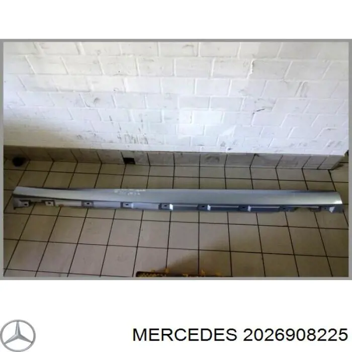 Накладка зовнішня (молдинг) порога, правий Mercedes A2026908225 ціна, від 31.67 USD