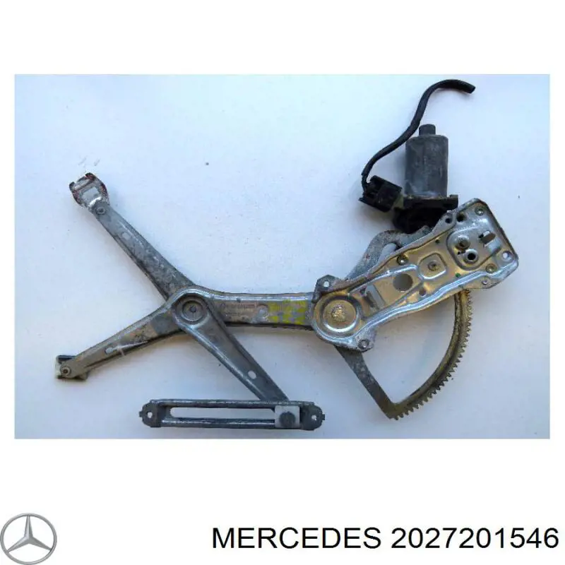 2027201546 Mercedes механізм склопідіймача двері передньої, лівої