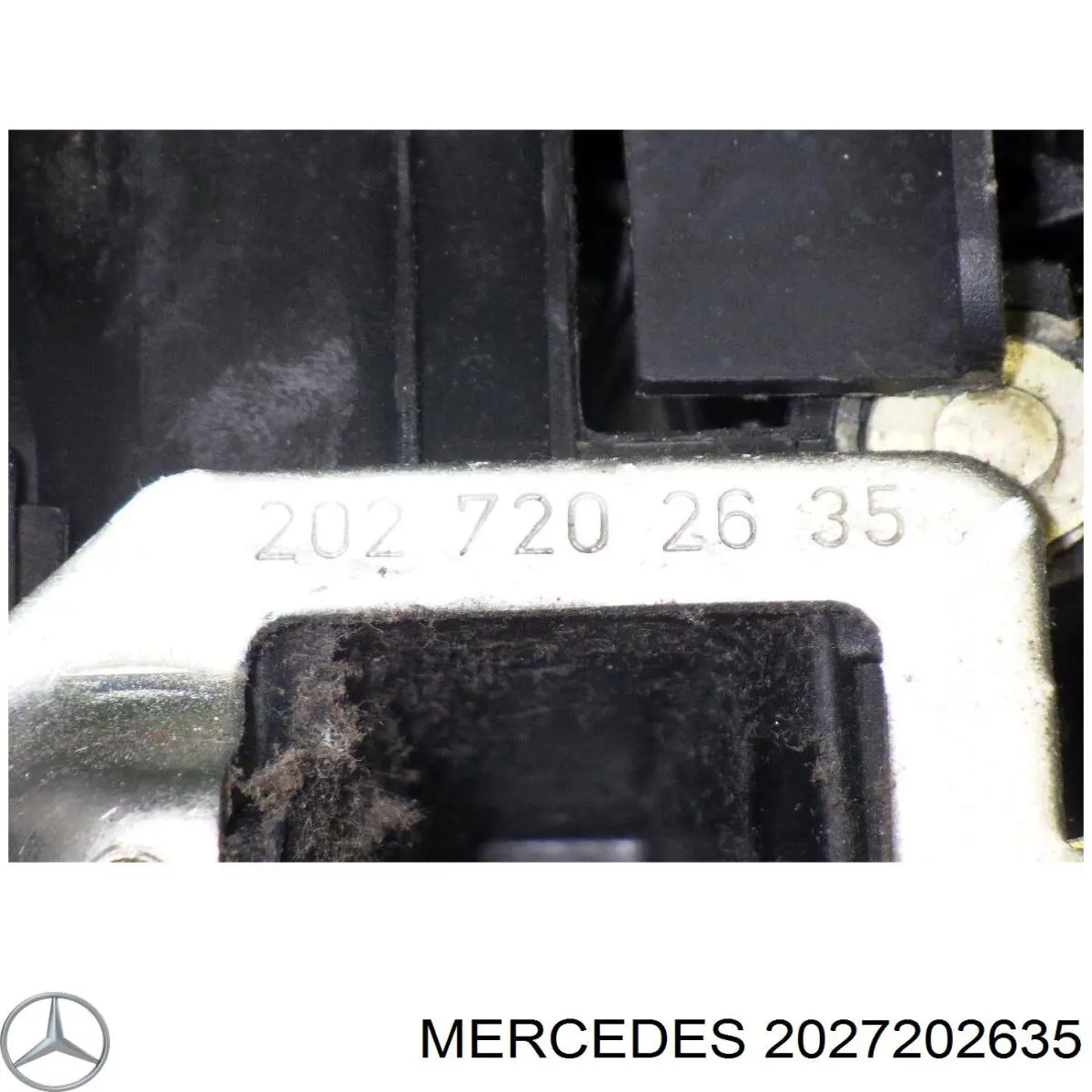 2027202635 Mercedes замок передньої двері, правої
