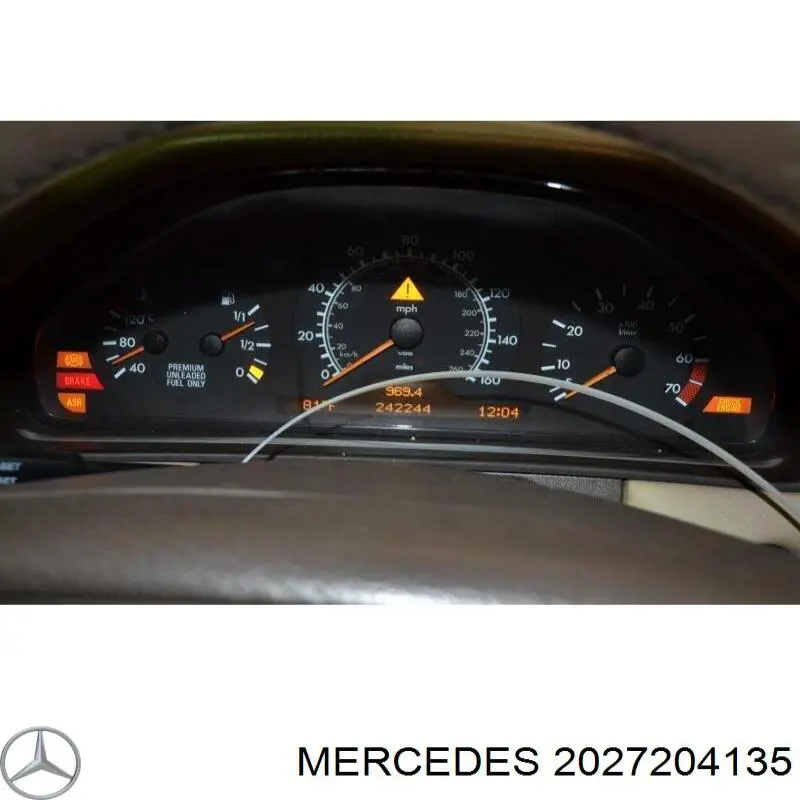 2027200935 Mercedes замок передньої двері, лівої