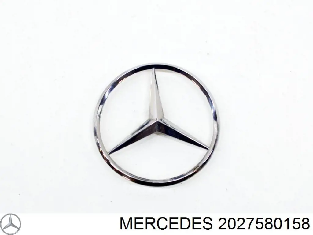 Емблема кришки багажника, фірмовий значок на Mercedes ML/GLE (W163)