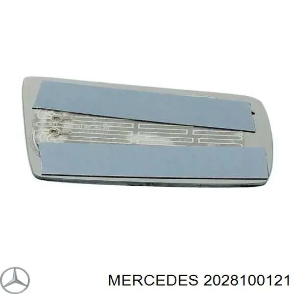 2028100121 Mercedes дзеркальний елемент дзеркала заднього виду, лівого
