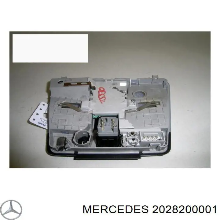 A2028200001 Mercedes Лампочка освітлення салону