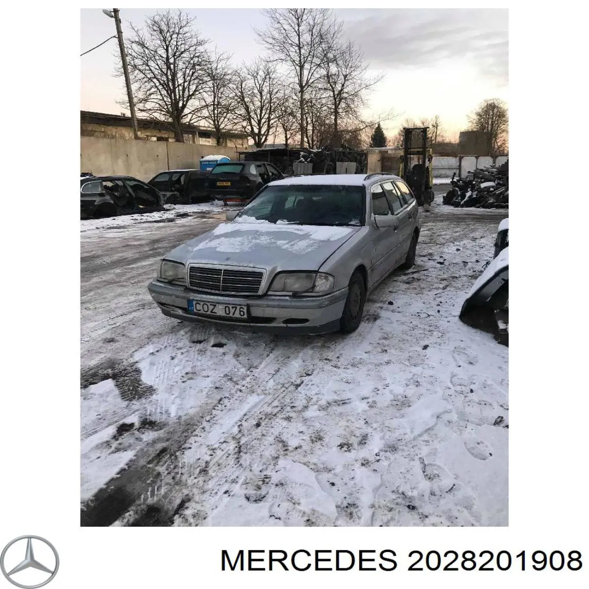 Купити A2028201908 Mercedes Двигун склоочисника заднього скла