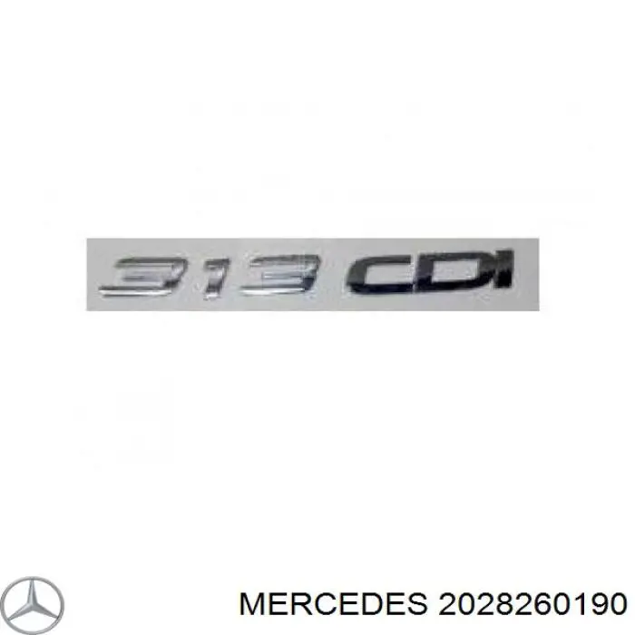 Скло лівого ліхтаря Mercedes A2028260190