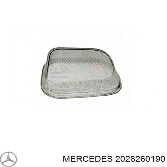 A2028260190 Mercedes Скло фари лівої