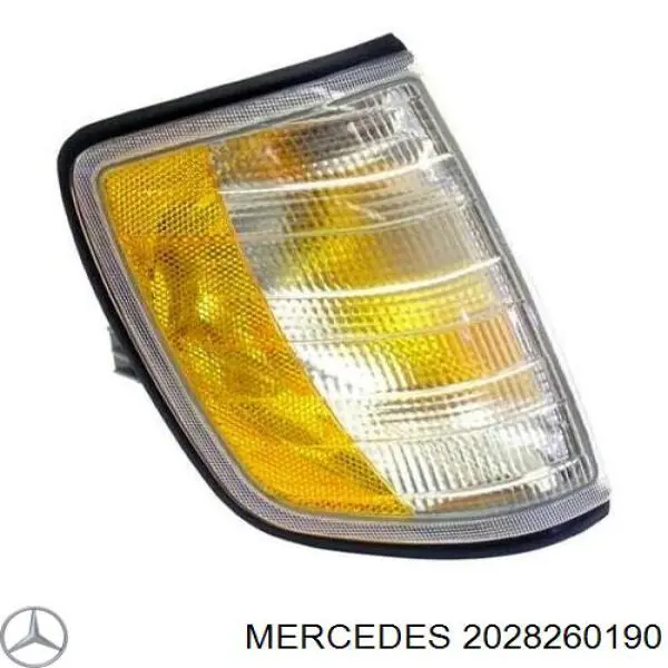 Скло фари лівої Mercedes A2028260190 ціна, від 44.64 USD