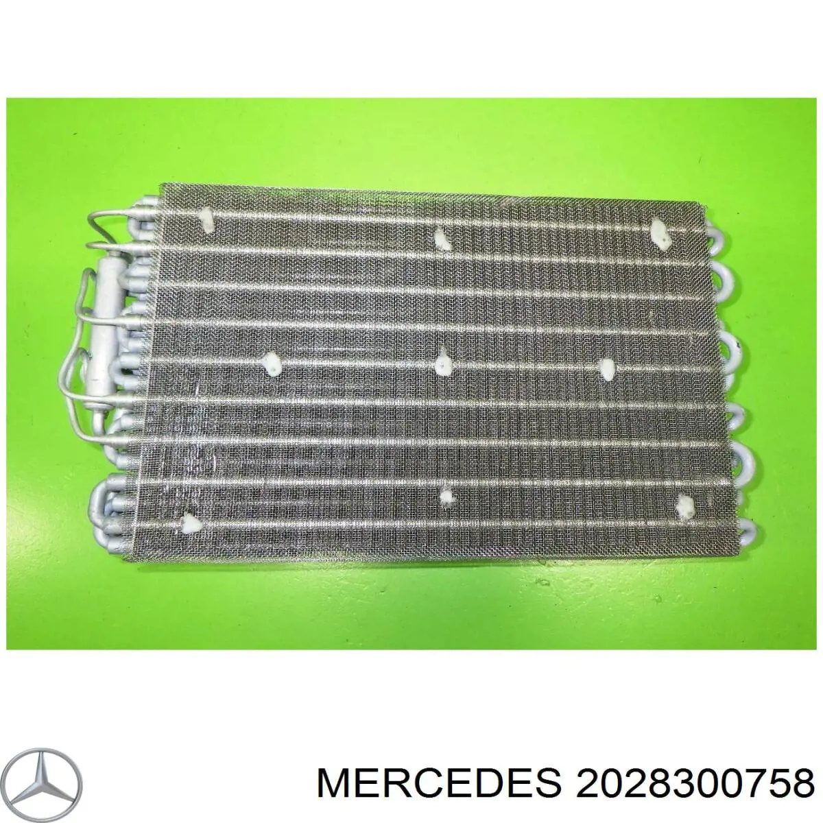 2028300758 Mercedes радіатор кондиціонера салонний, випарник