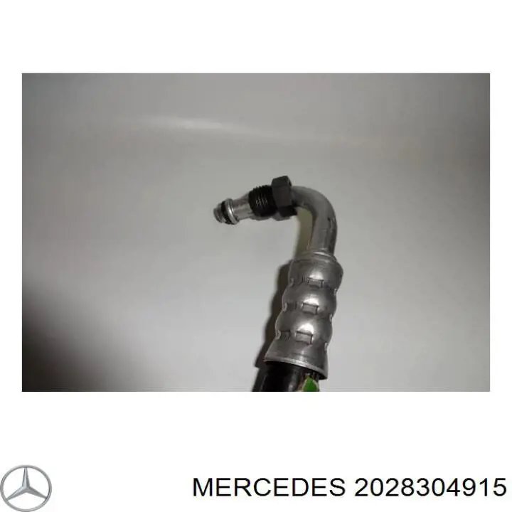 Купити A2028304915 Mercedes Шланг кондиціонера, від радіатора до осушувачу