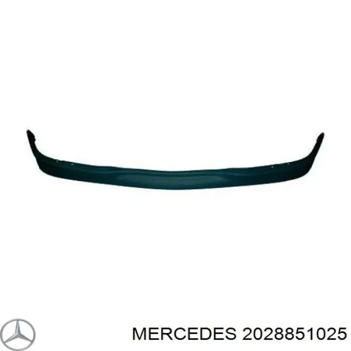 20288551025 Mercedes Спліттер переднього бампера