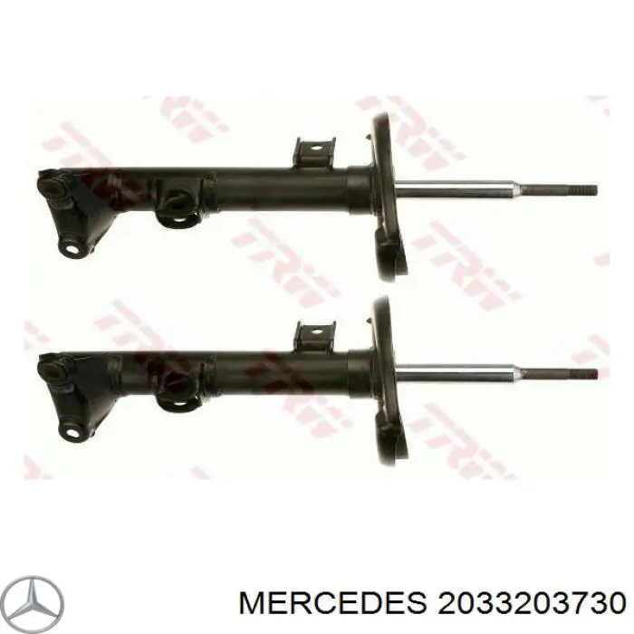 2033203730 Mercedes амортизатор передній