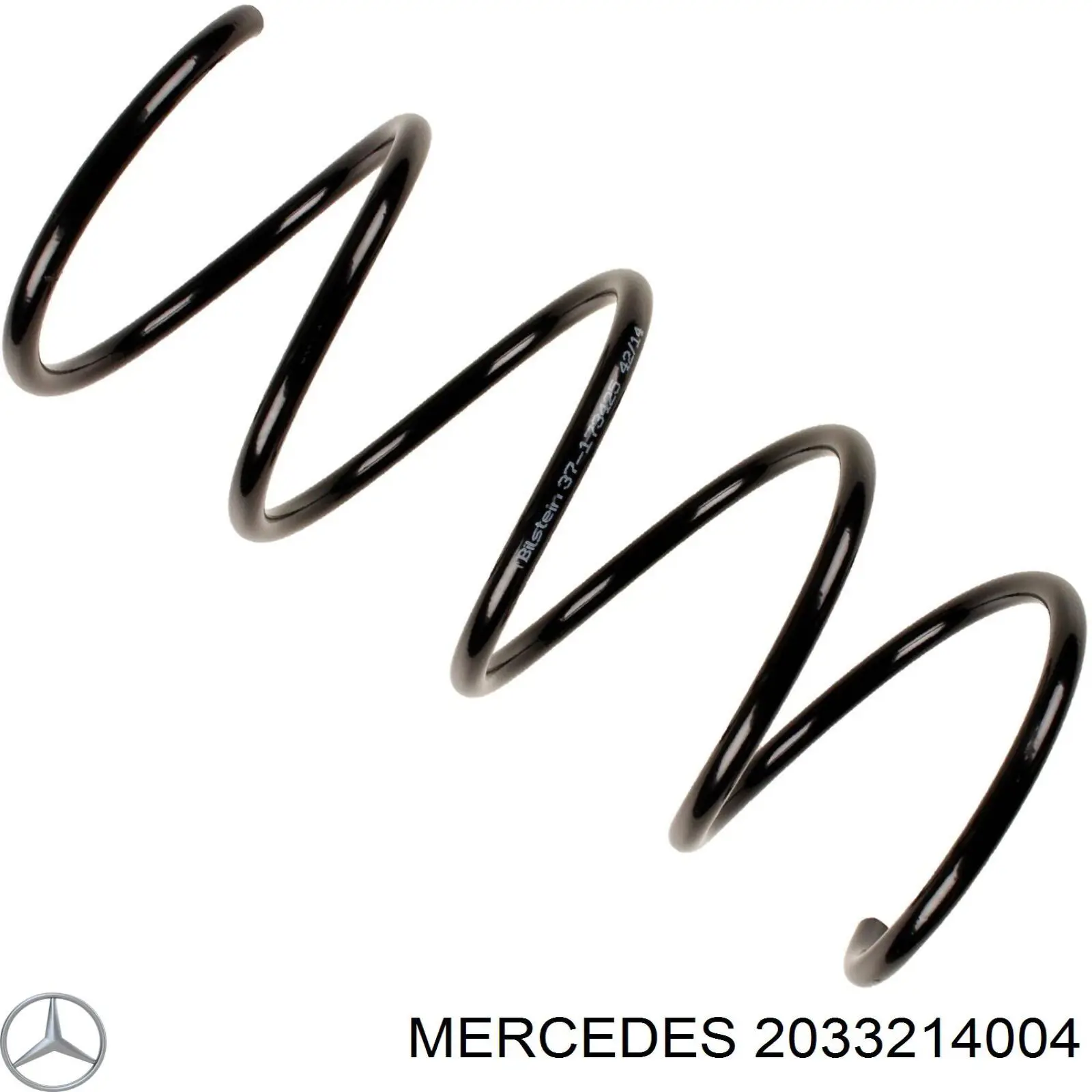 2033214004 Mercedes пружина передня