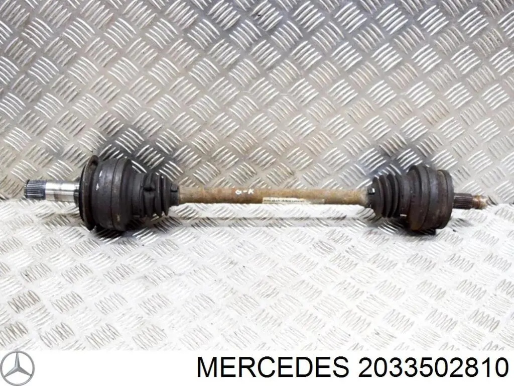 2033502810 Mercedes піввісь задня