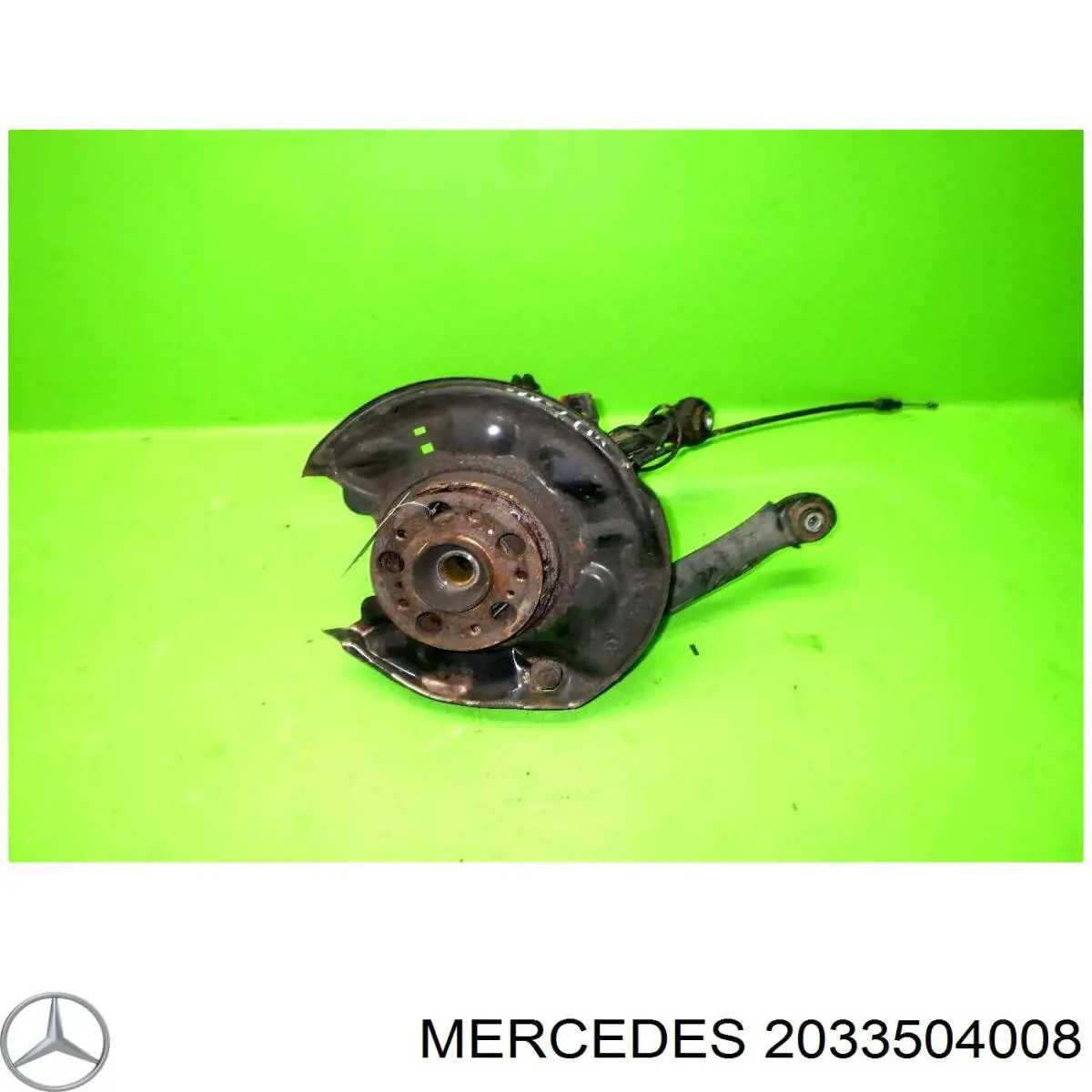 Цапфа - поворотний кулак задній, правий Mercedes A2033503408 ціна, від 34.21 USD