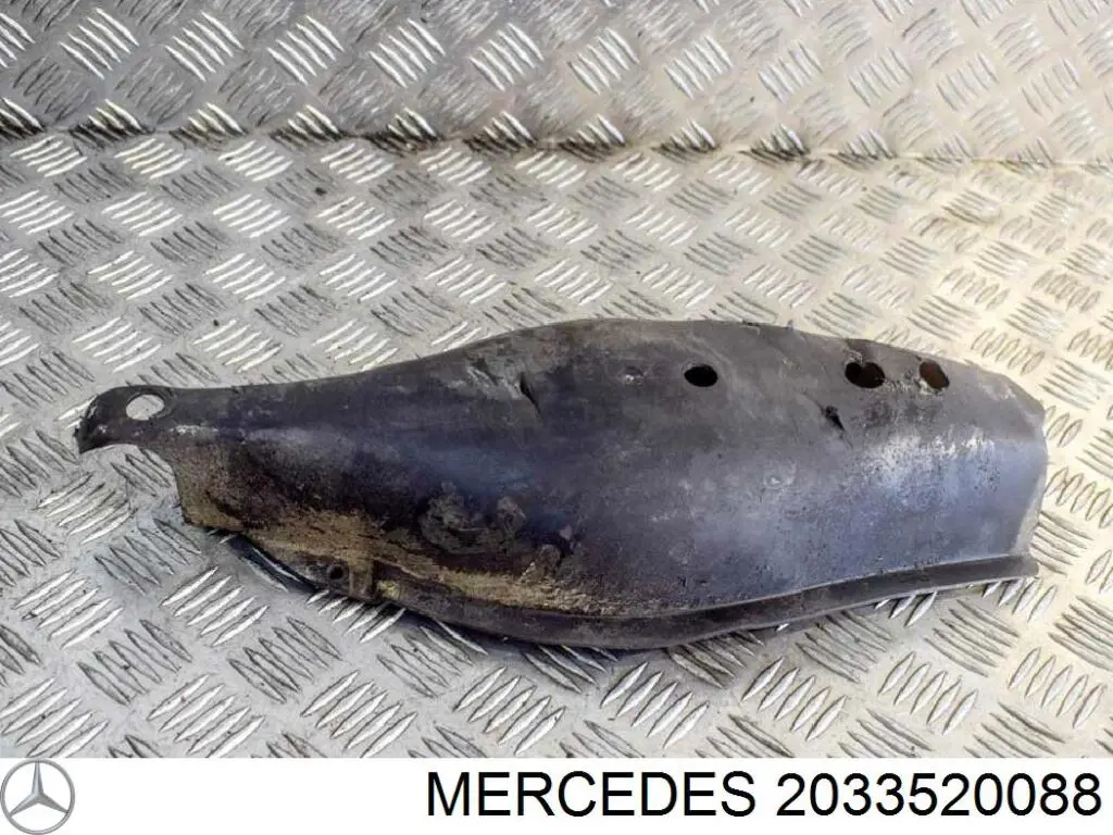 Захист заднього нижнього важеля Mercedes A1293520088 ціна, від 3.80 USD