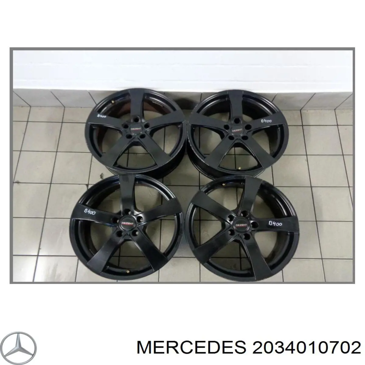 Купити A2034010702 Mercedes Диски колісні литі (легкосплавні, титанові)