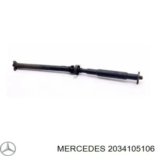 Вал карданний задній, в сборі на Mercedes C-Class (S203)