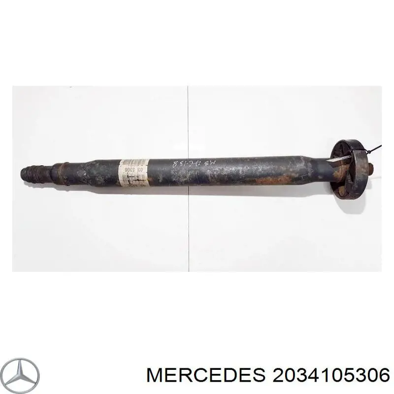 Вал карданний задній, в сборі на Mercedes C (CL203)