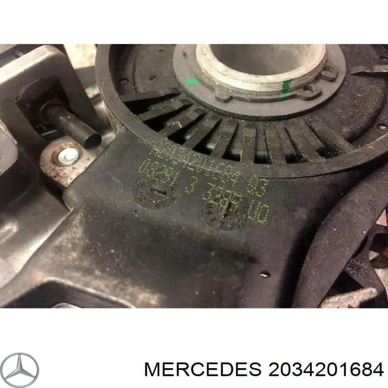Важіль ручного гальма на Mercedes C-Class (W203)