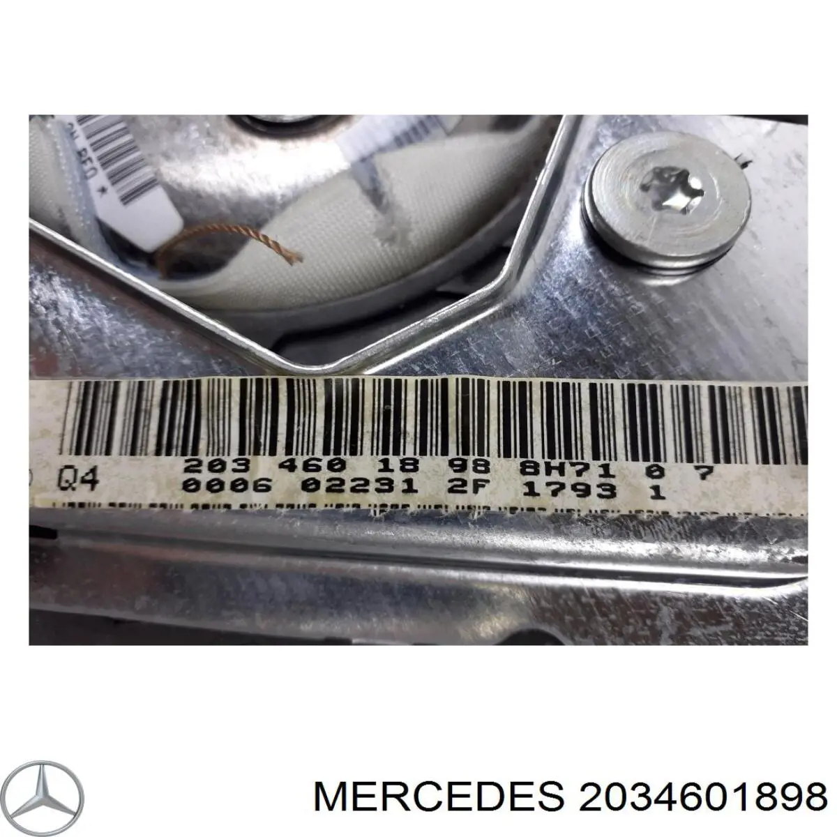 Купити A2034601898 Mercedes Подушка безпеки водія