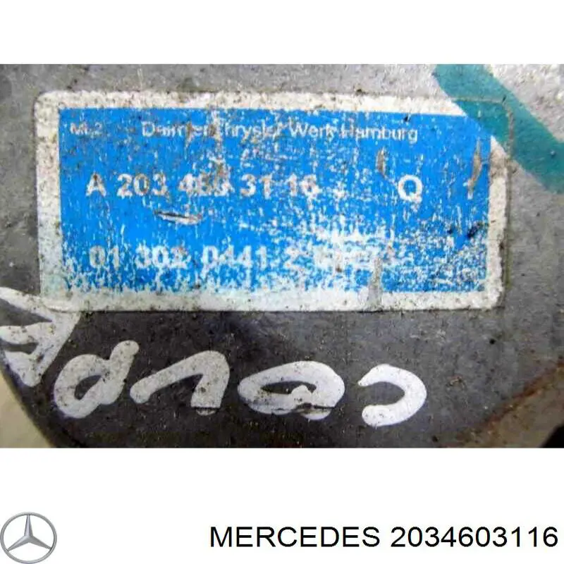 Рульова колонка A2034601516 Mercedes