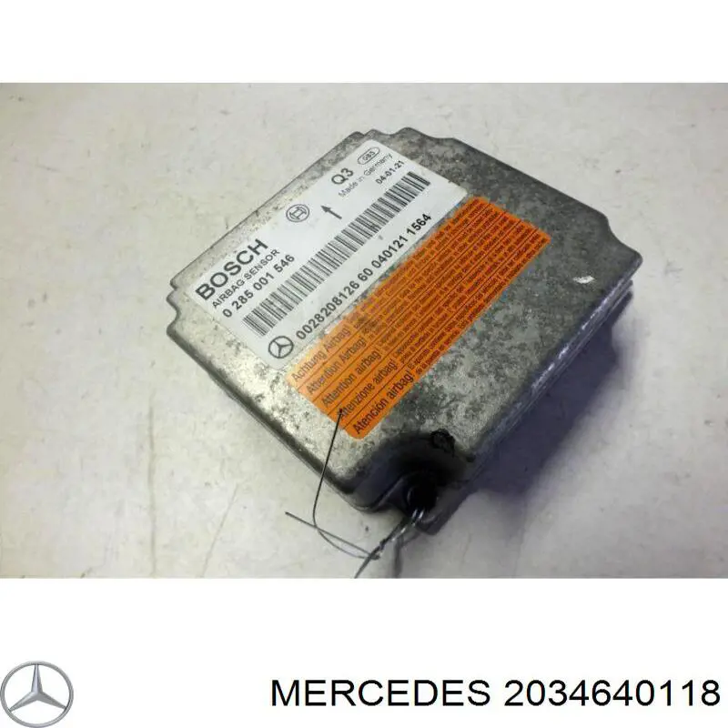 2034640118 Mercedes кільце airbag контактне