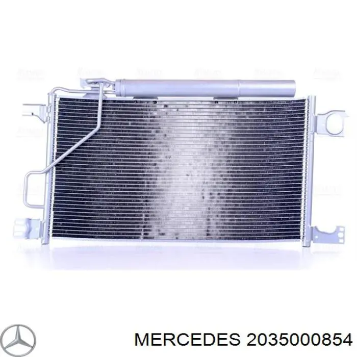 2035000854 Mercedes радіатор кондиціонера