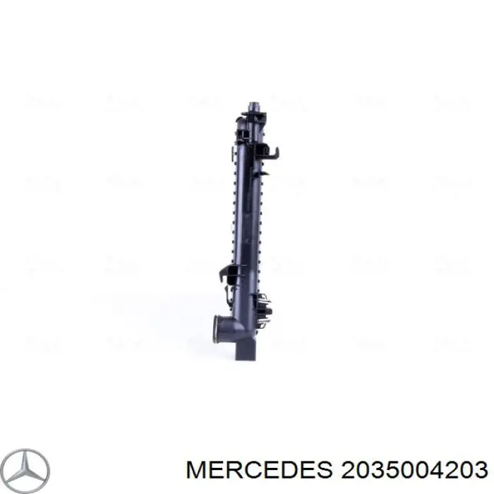 2035004203 Mercedes радіатор охолодження двигуна