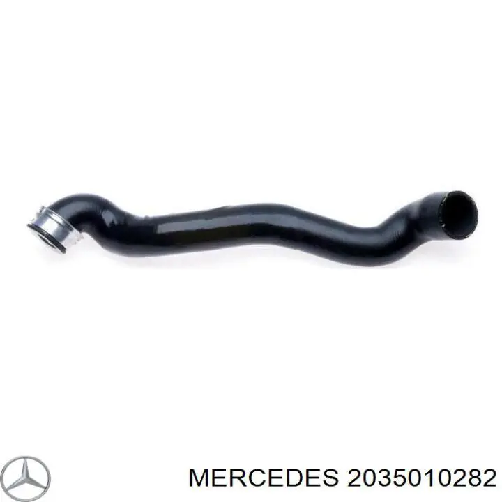 Купити A2035010282 Mercedes Шланг/патрубок радіатора охолодження, нижній