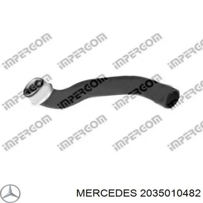 A2035010482 Mercedes шланг/патрубок радіатора охолодження, верхній