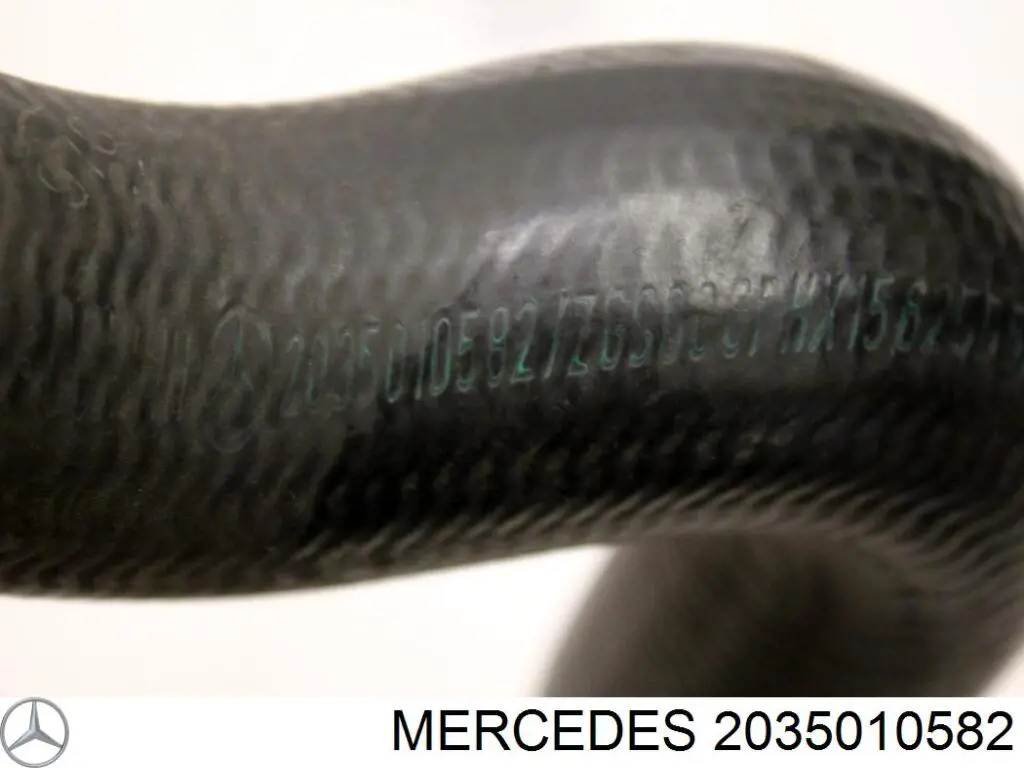 Купити A2035010582 Mercedes Шланг/патрубок радіатора охолодження, верхній