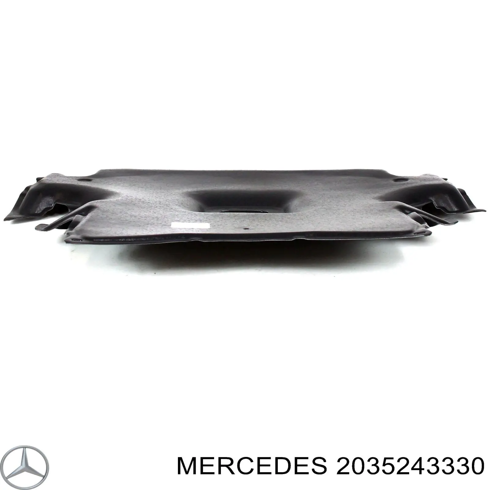 Захист двигуна передній на Mercedes C-Class (W203)