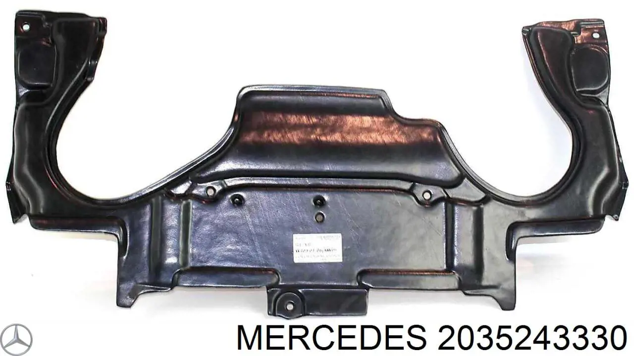 Купити A2035243330 Mercedes Захист двигуна передній