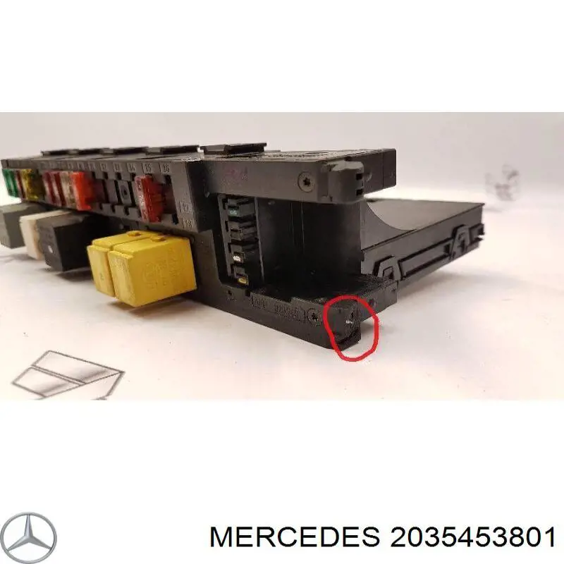 Блок керування сигналами SAM A2035454701 Mercedes