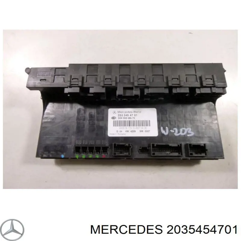 Блок управління сигналами SAM Mercedes A2035454701