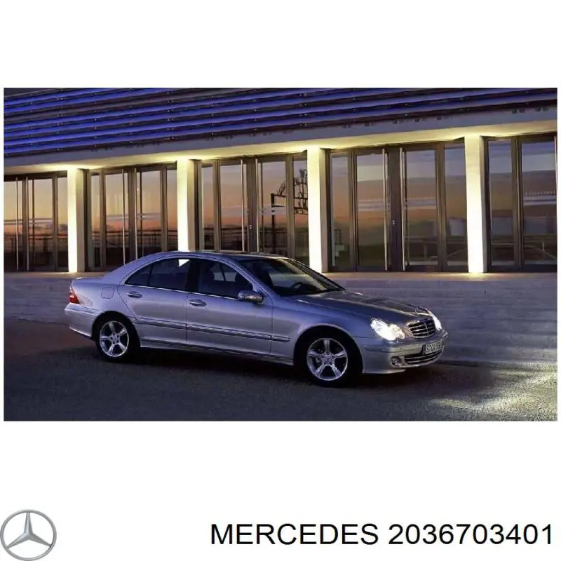 Скло лобове на Mercedes C-Class (S203)