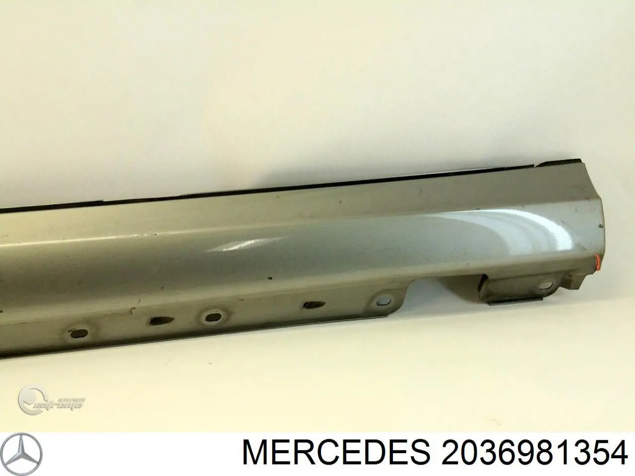 Накладка зовнішня (молдинг) порога, лівий Mercedes A2036981354 ціна, від 40.00 USD