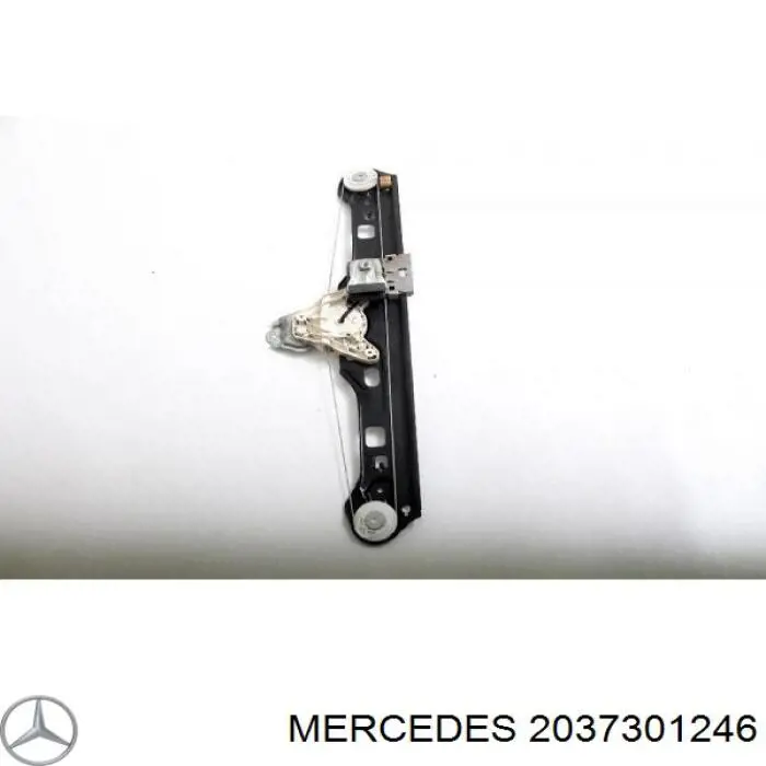 2037301246 Mercedes механізм склопідіймача двері передньої, правої