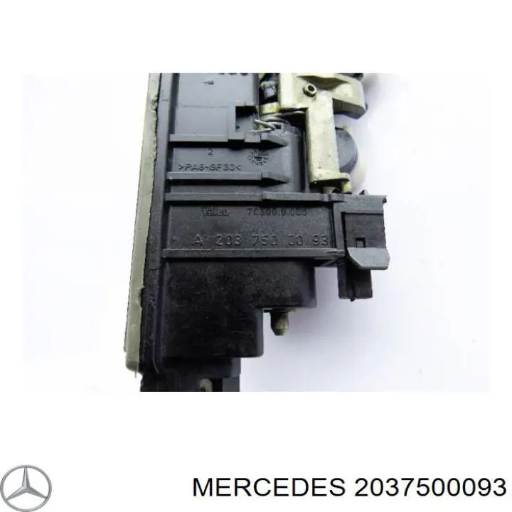 A2037500493 Mercedes замок кришки багажника/задньої 3/5-ї двері, задній