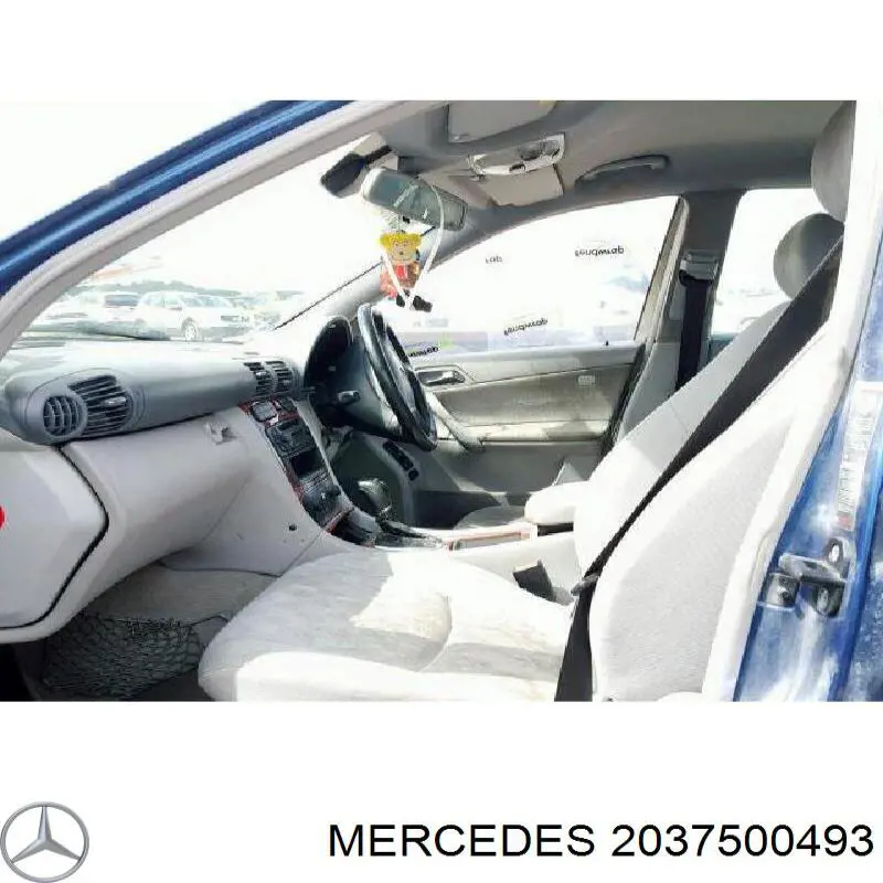 A2037500493 Mercedes Замок п'ятих дверей