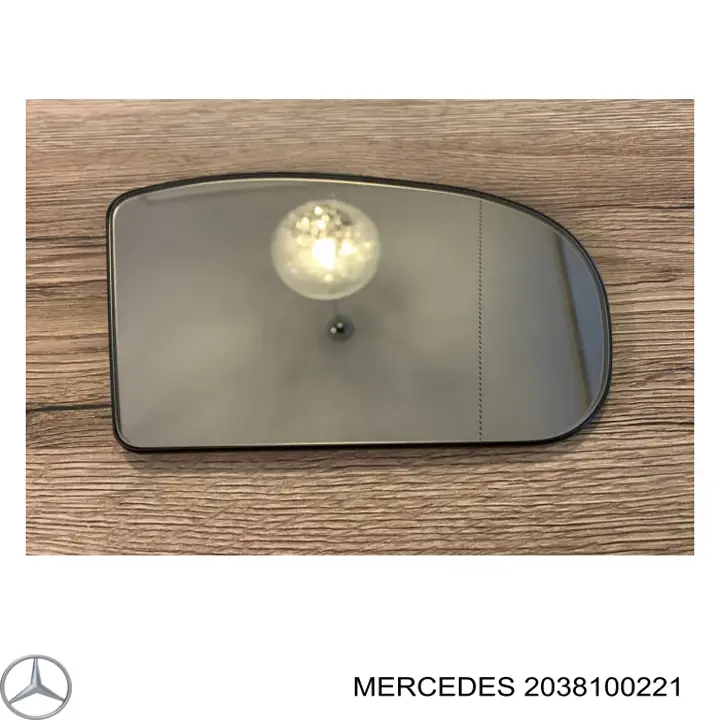 Зеркальный элемент зеркала заднего вида MERCEDES 2038100221 Зеркальный элемент зеркала заднего вида MERCEDES 2038100221