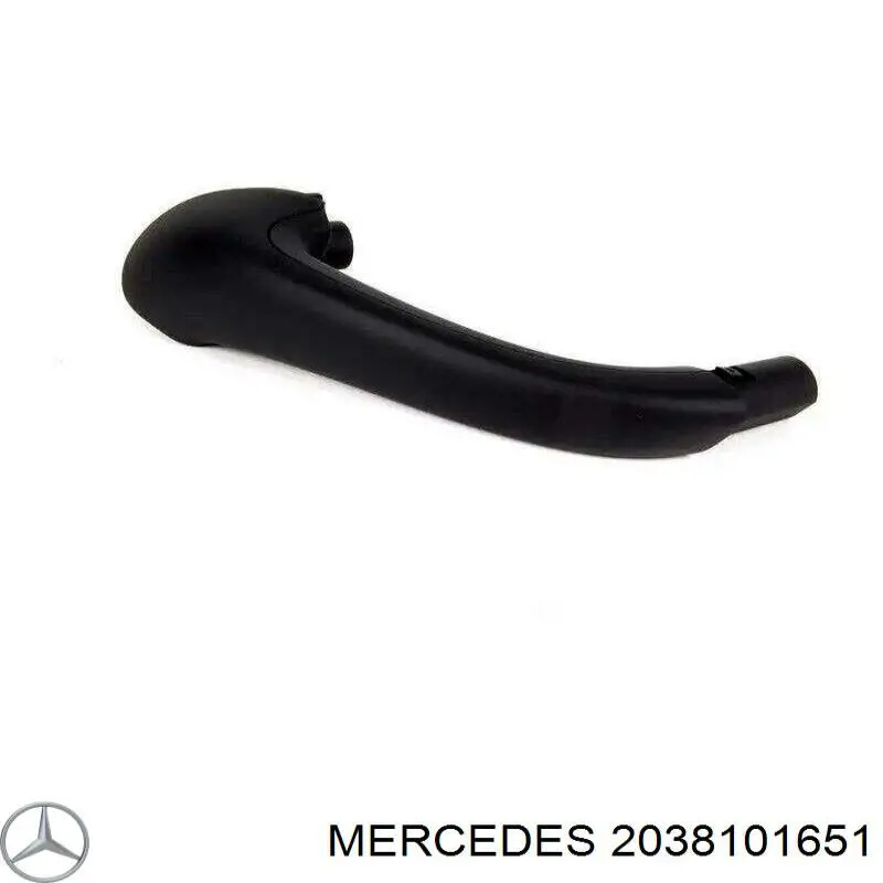 Купити A2038101651 Mercedes Ручка передньої двері внутрішня права