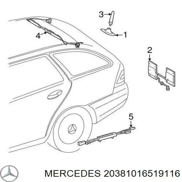  A20381016519116 Mercedes