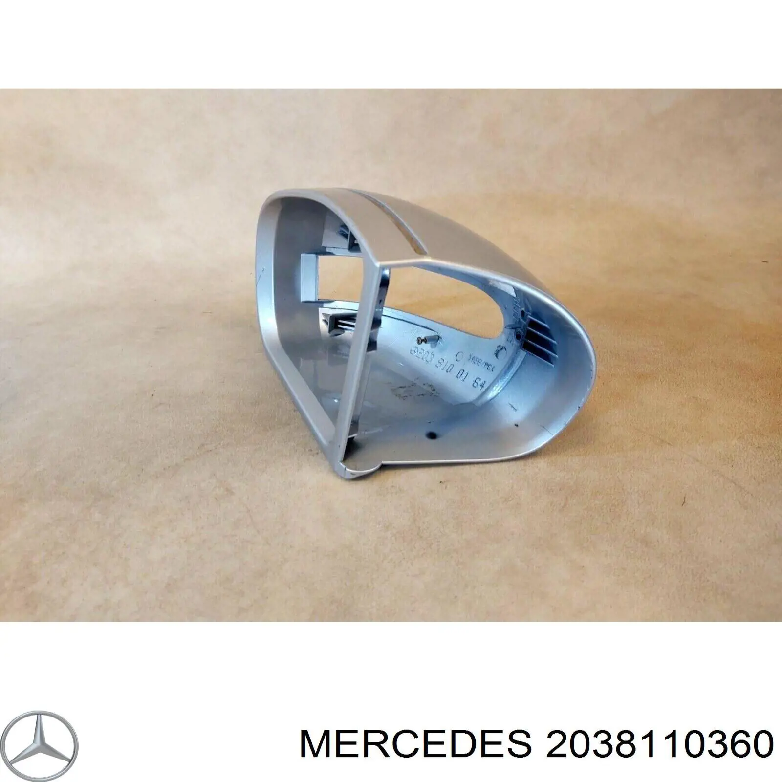 Накладка лівого бокового дзеркала Mercedes A2038110360 ціна, від 31.67 USD